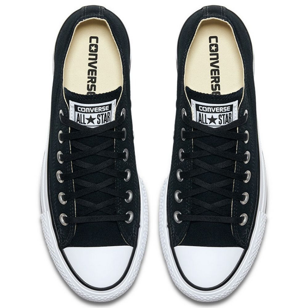 Converse Women's Chuck Taylor All Star Lift Low Top in Black