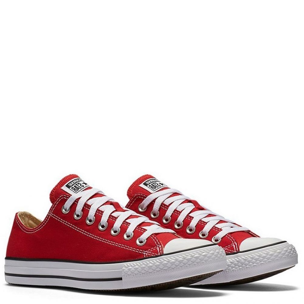 Low top red chuck taylors Clearance