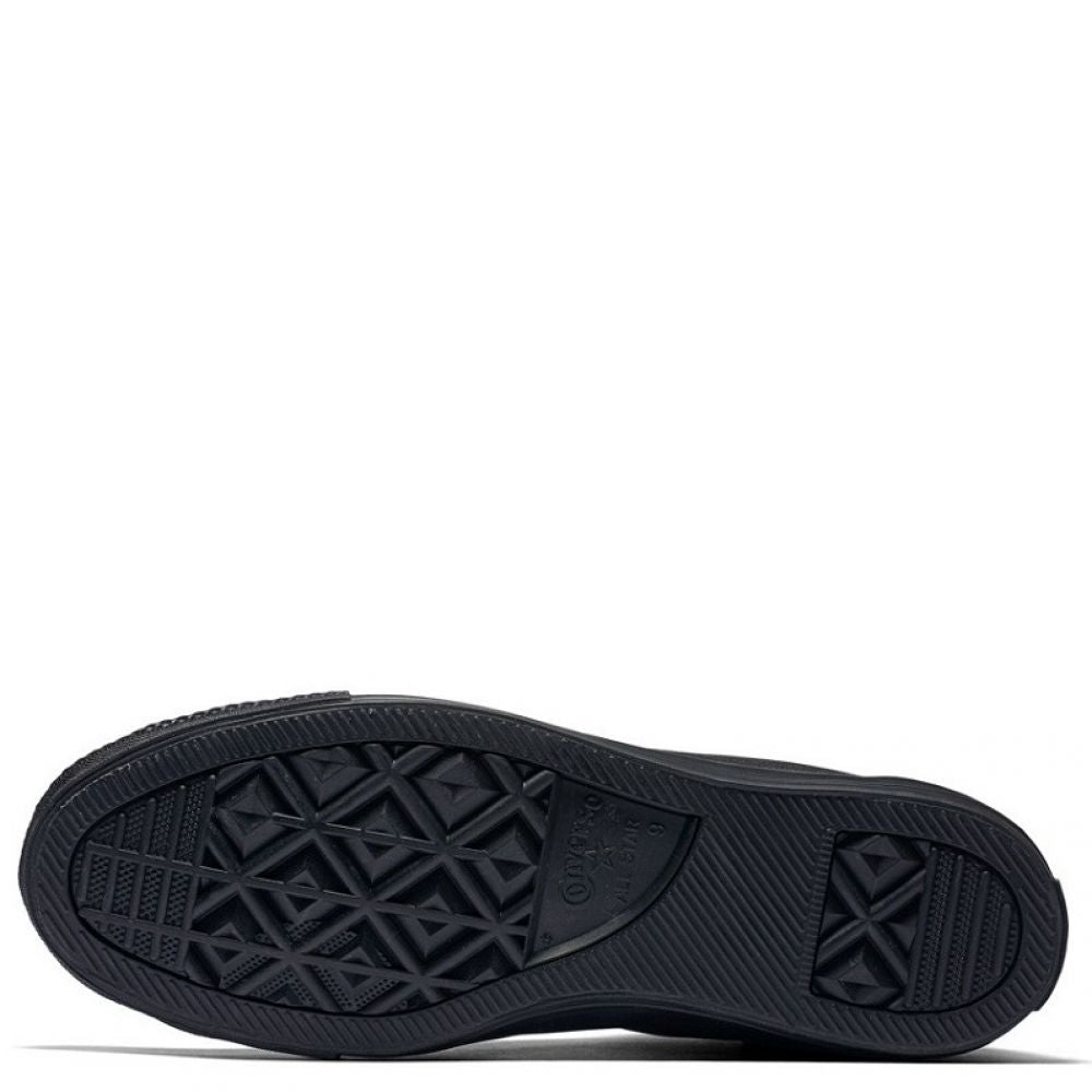 Converse Chuck Taylor All Star Leather High Top in Black Monochrome