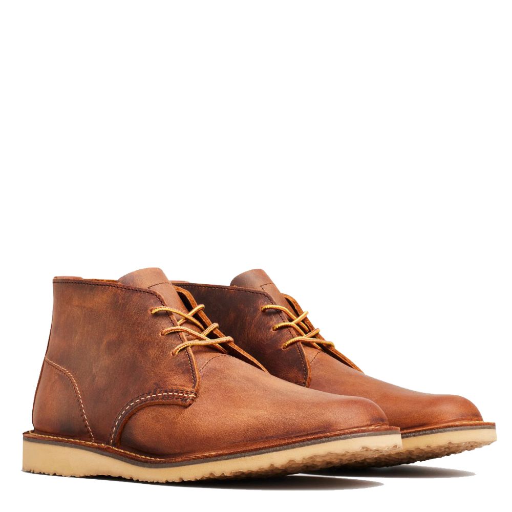 Red Wing Men&#39;s Weekender Chukka 3322 in Copper