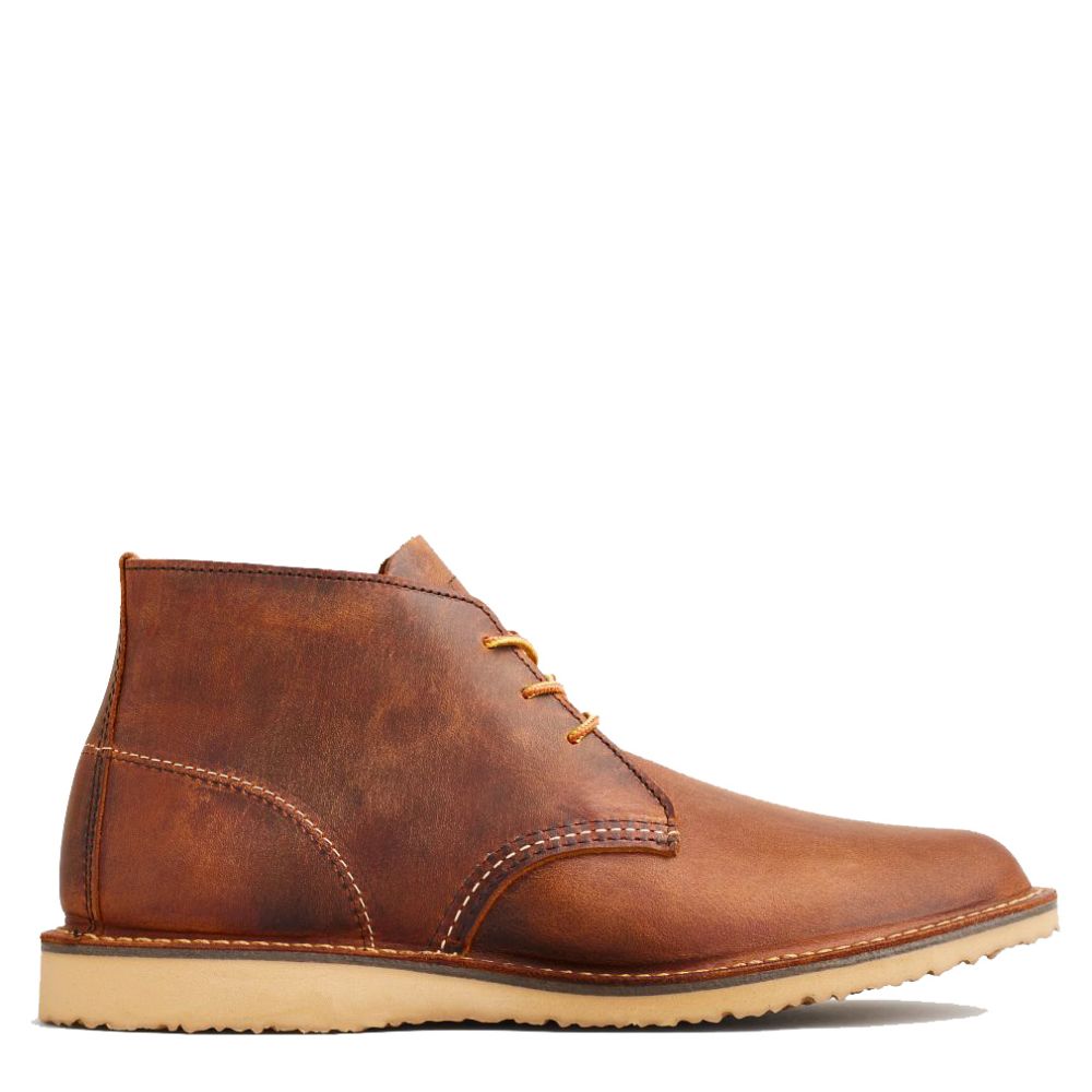 Red Wing Men&#39;s Weekender Chukka 3322 in Copper