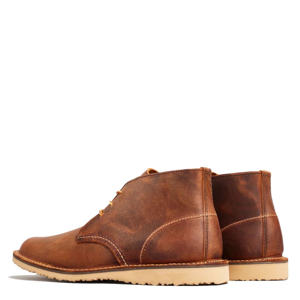 Red Wing Men&#39;s Weekender Chukka 3322 in Copper