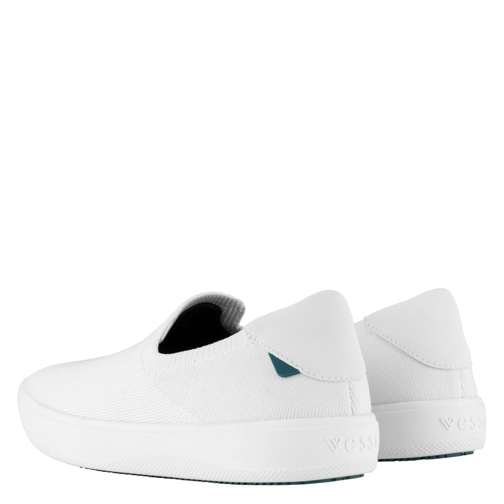 Vessi Women&#39;s Boardwalk Slip-On in Sail White