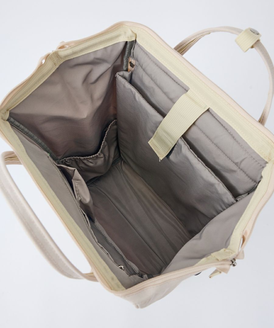 Anello Biteer Backpack Large in Ivory