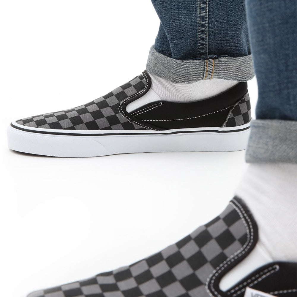 Vans Slip-On in Black/Pewter