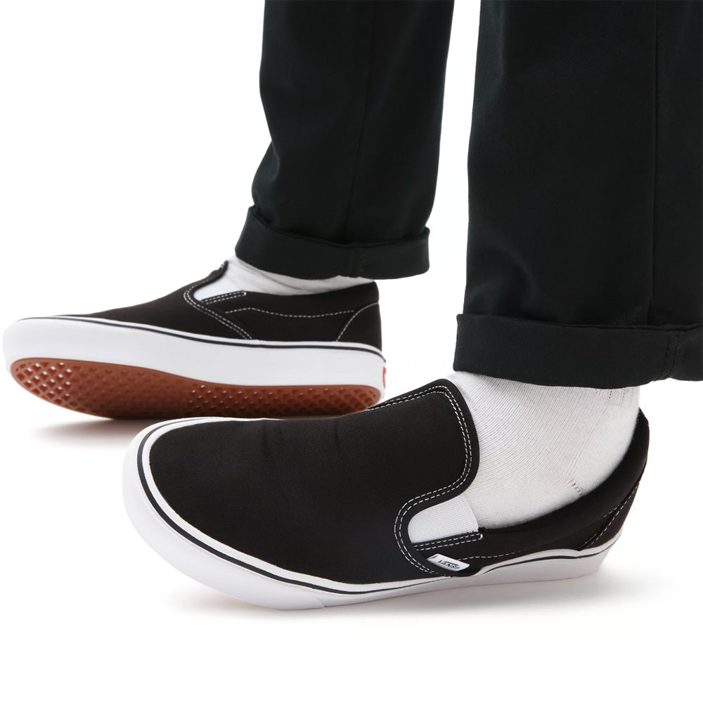 Vans ComfyCush Slip-On in Black/True White