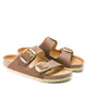 Birkenstock Women&#39;s Arizona Big Buckle Oiled Leather in Cognac