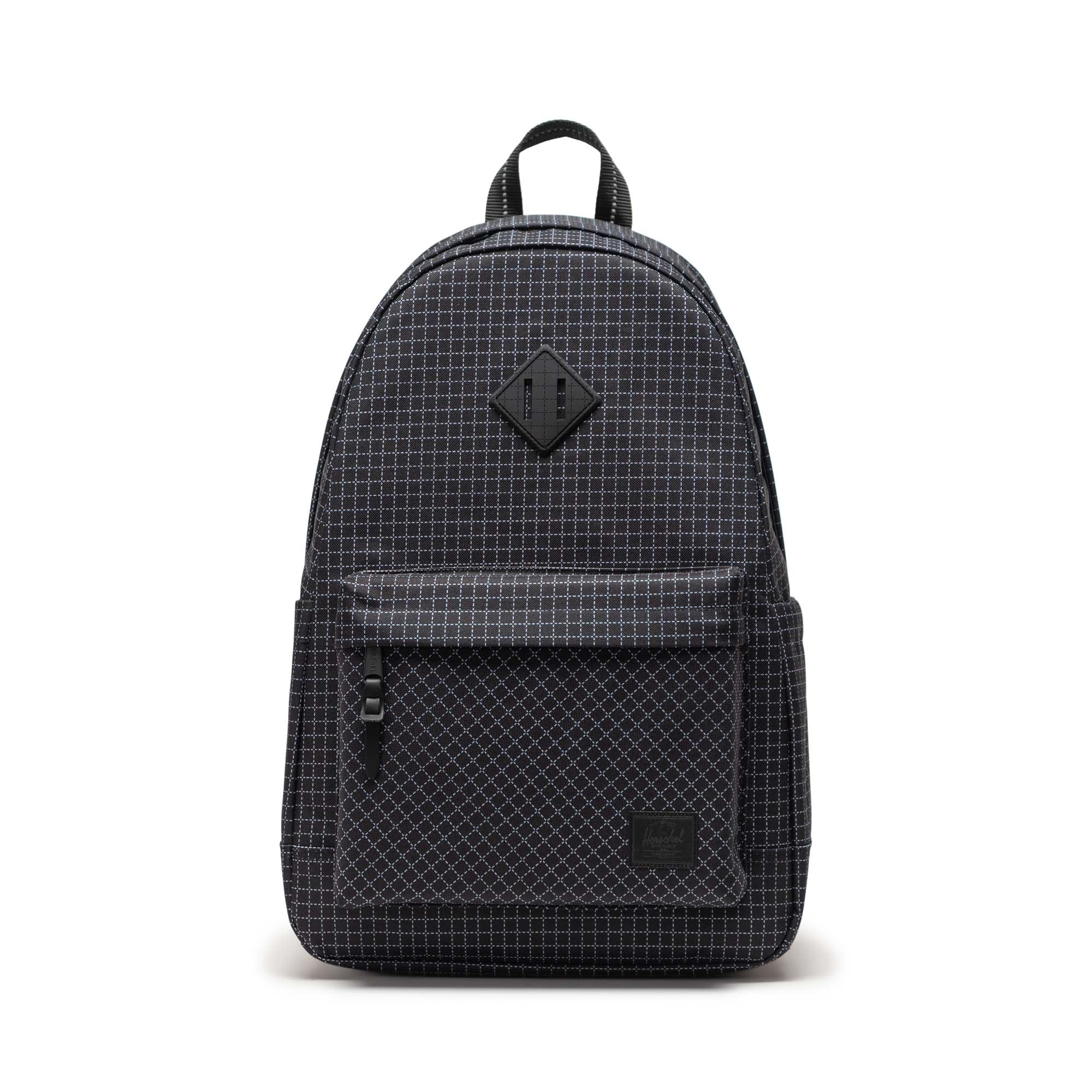 Herschel Heritage Backpack in Grid - Black