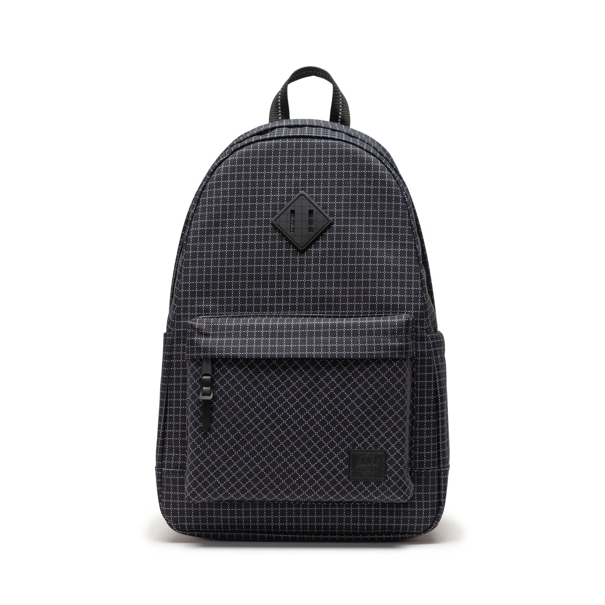Herschel Heritage Backpack in Grid - Black