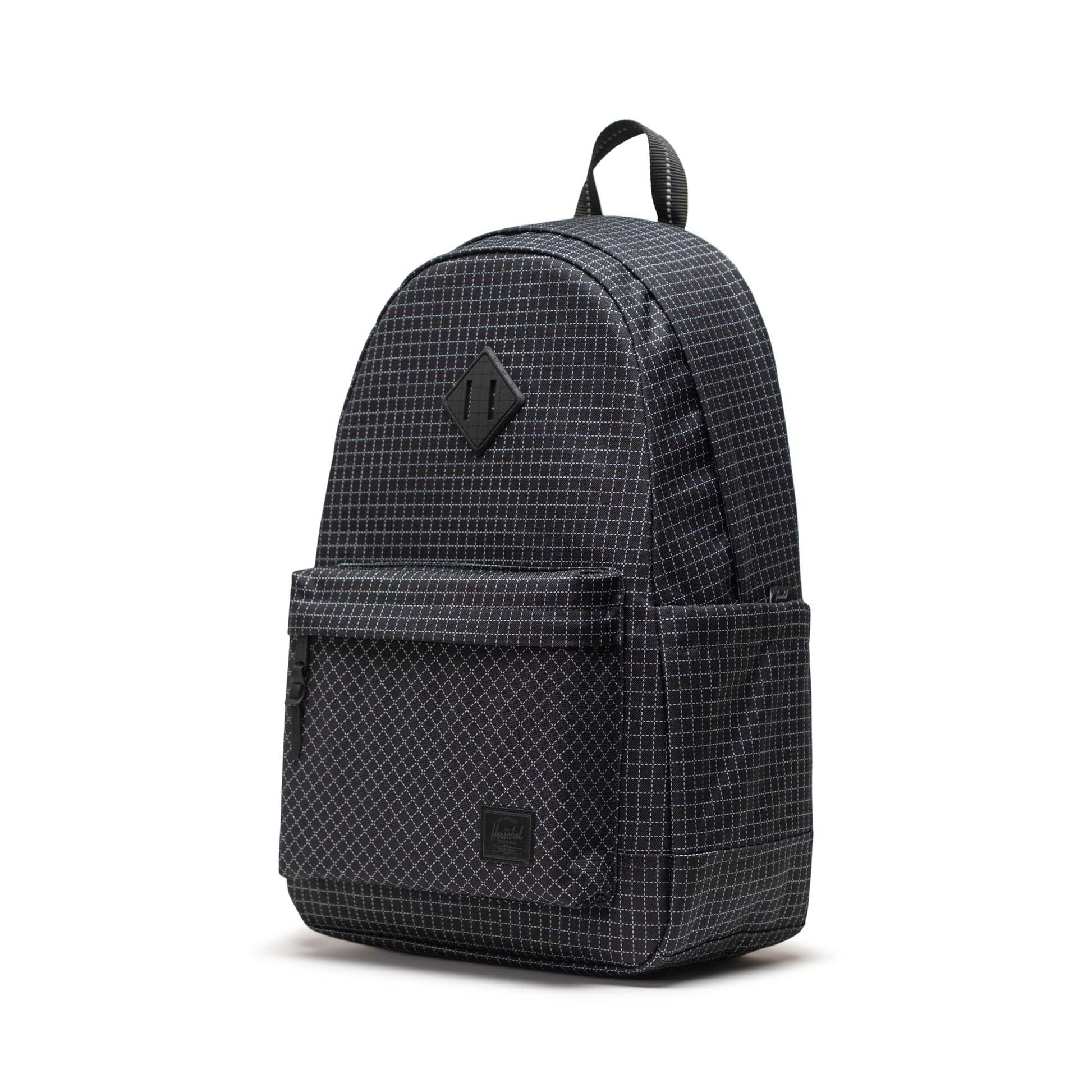 Herschel Heritage Backpack in Grid - Black