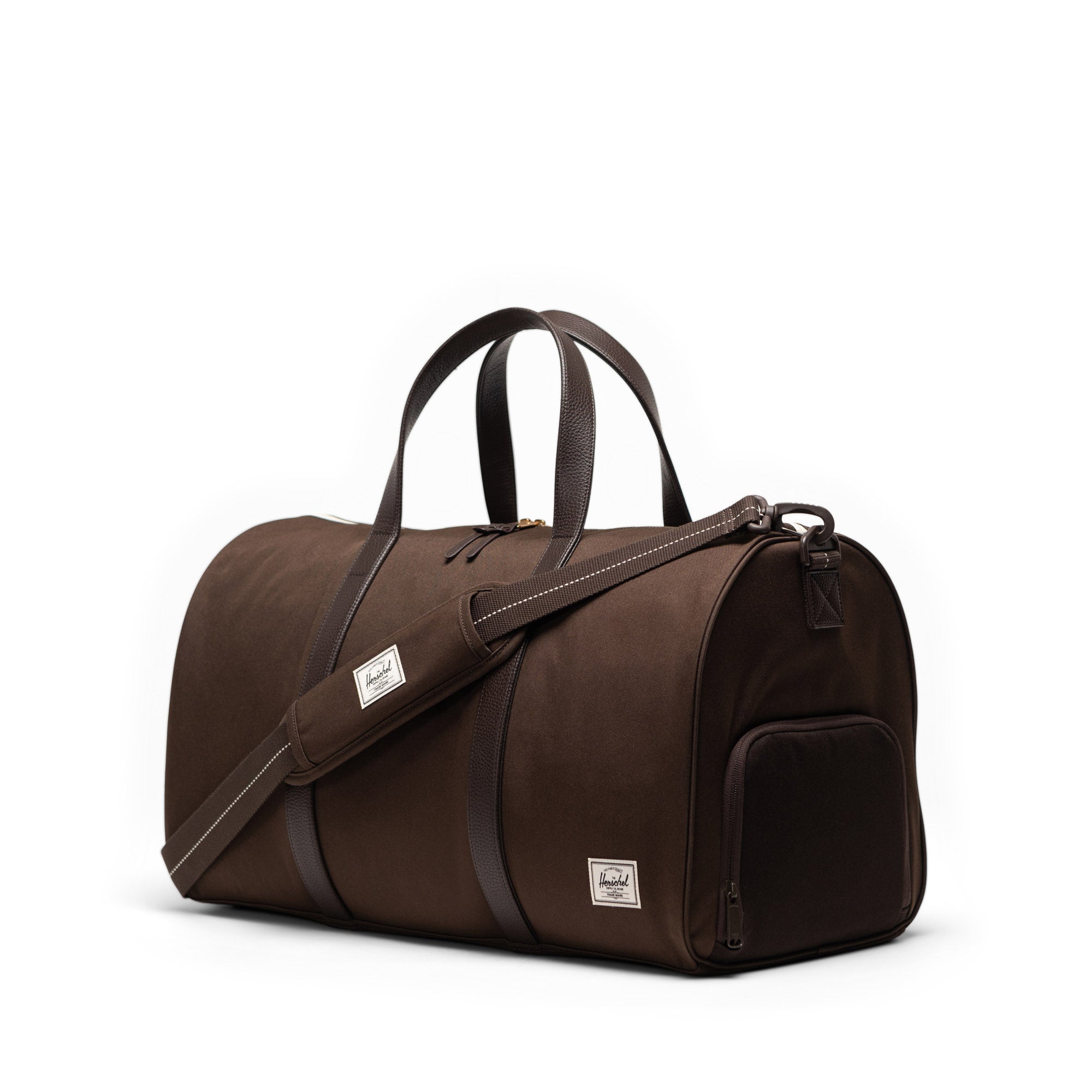 Herschel Novel Duffle in Brown Slate/Delicioso