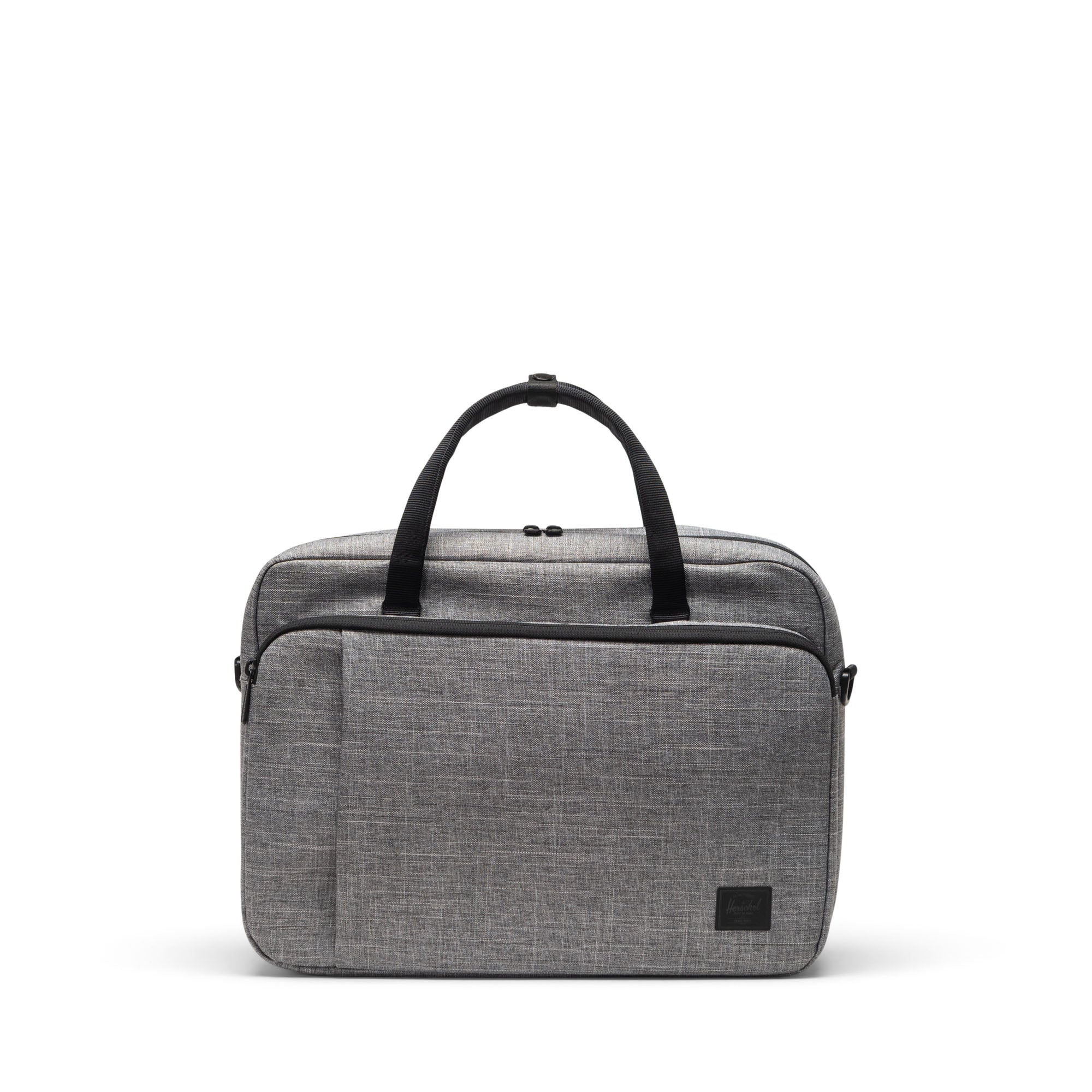 Herschel Tech Gibson Messenger in Raven Crosshatch