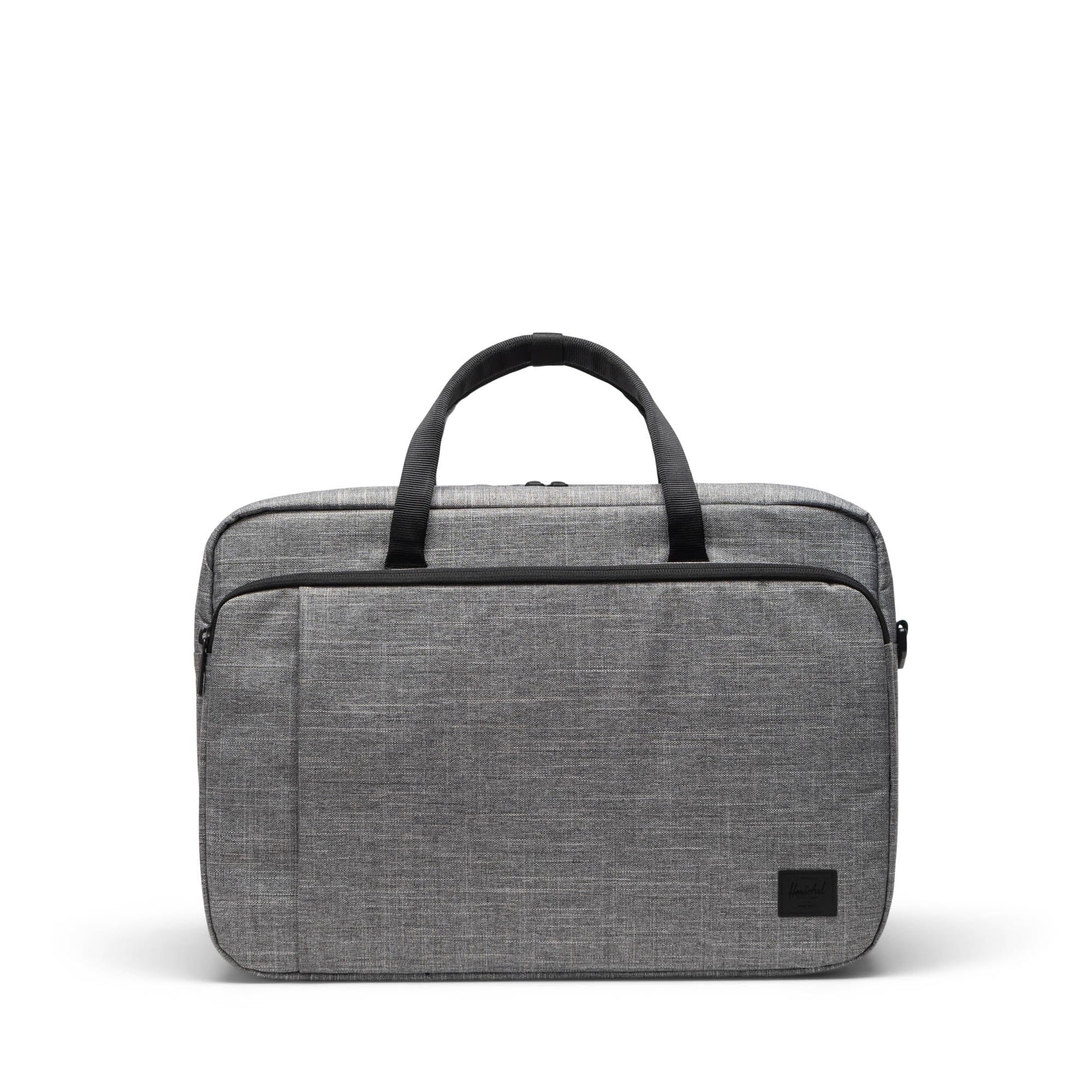 Herschel Bowen Convertible Travel Duffle in Raven Crosshatch