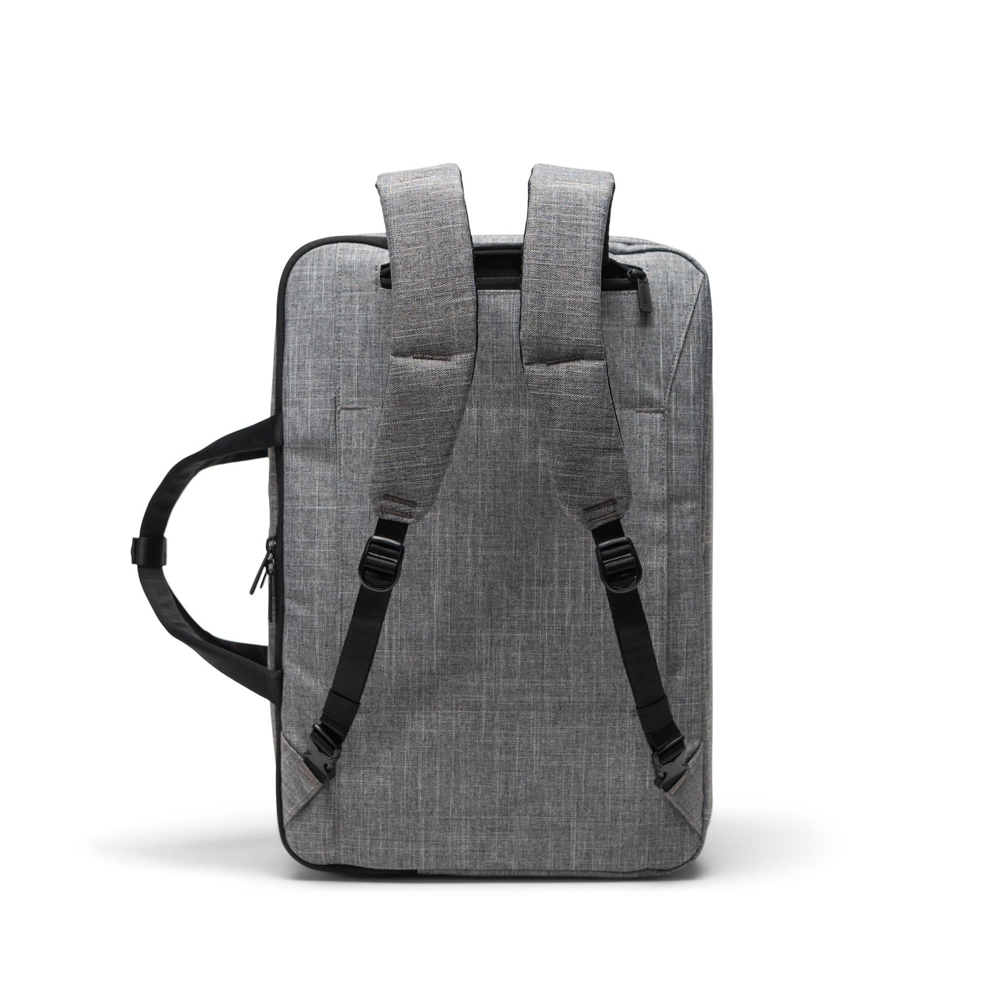 Herschel Bowen Convertible Travel Duffle in Raven Crosshatch