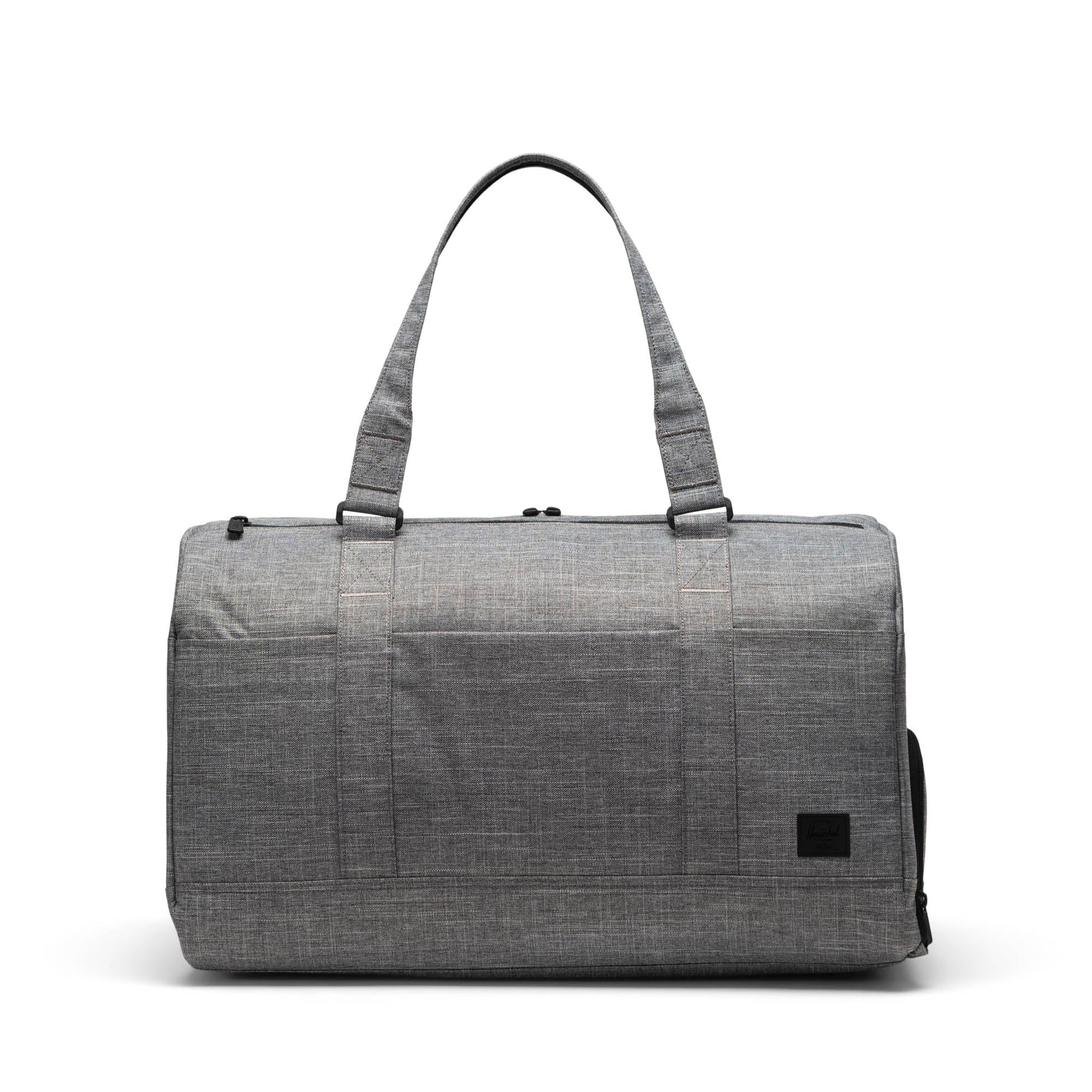 Herschel Tech Novel Duffle in Raven Crosshatch