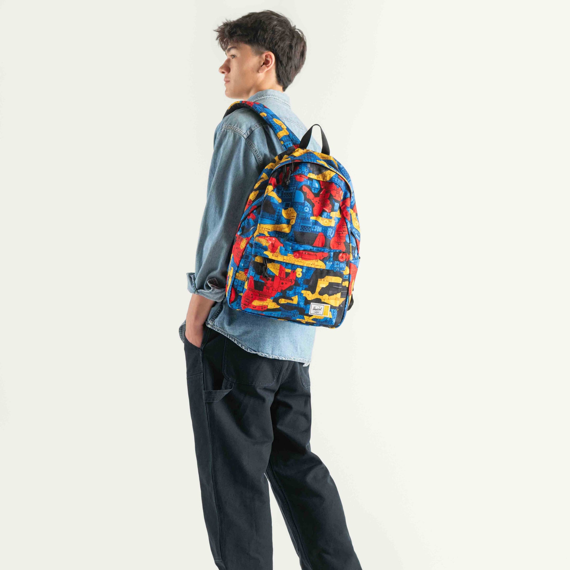 LEGO® Herschel Classic XL Backpack - 30L in Abstract Bricks