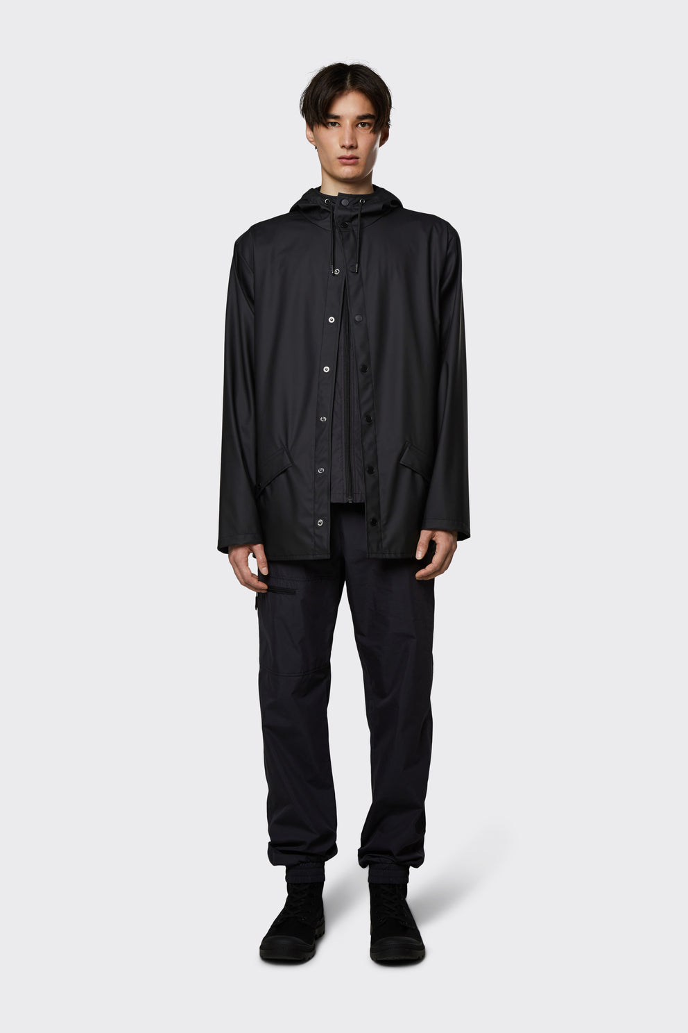 Rains Jacket in Black