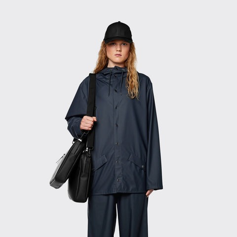 Rains Jacket in Navy