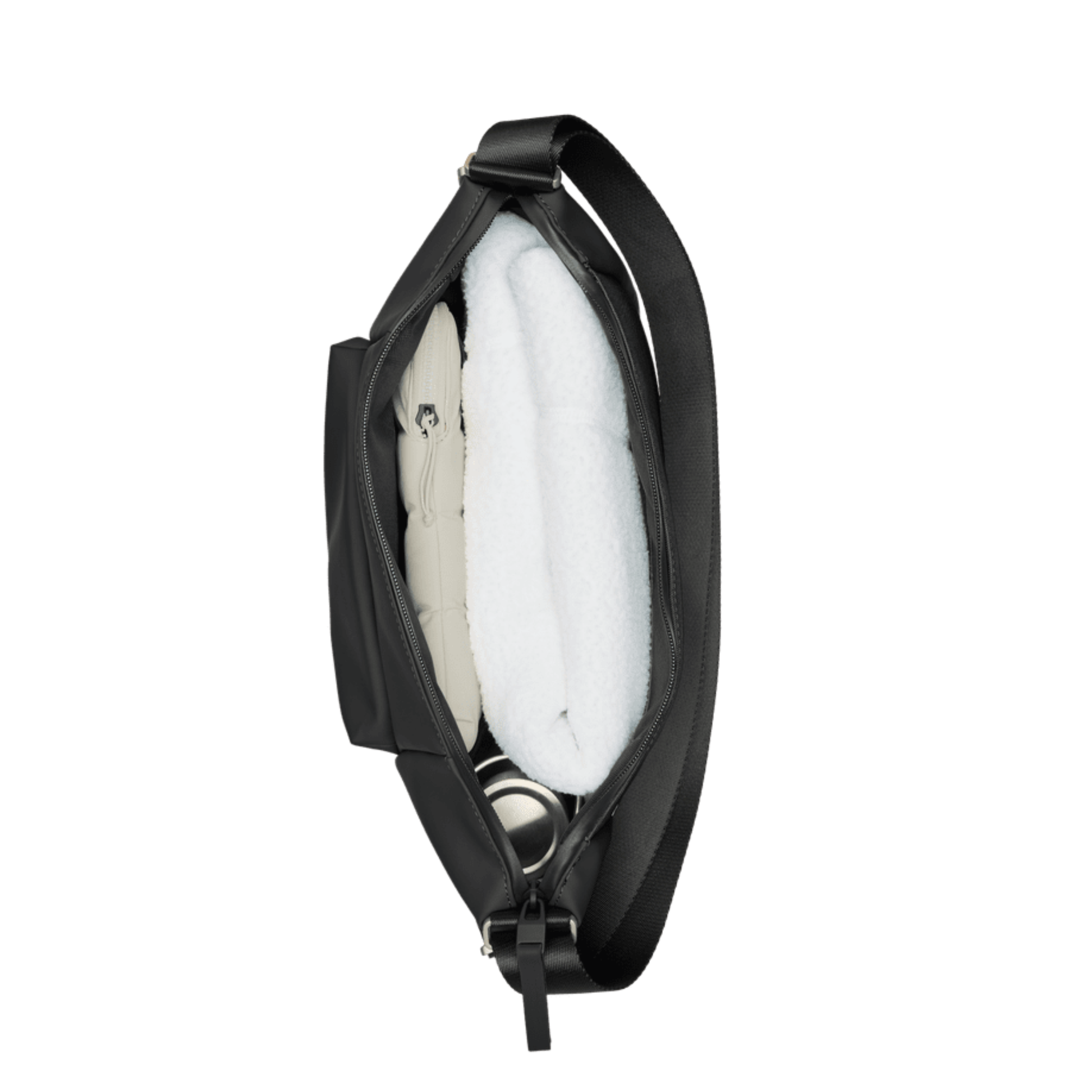 Rains Otaru Hobo Backpack in Cinder