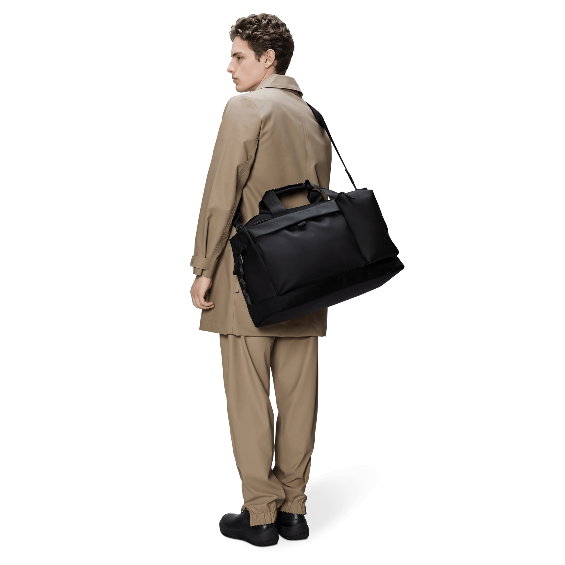 Rains Otaru Weekend Bag in Black