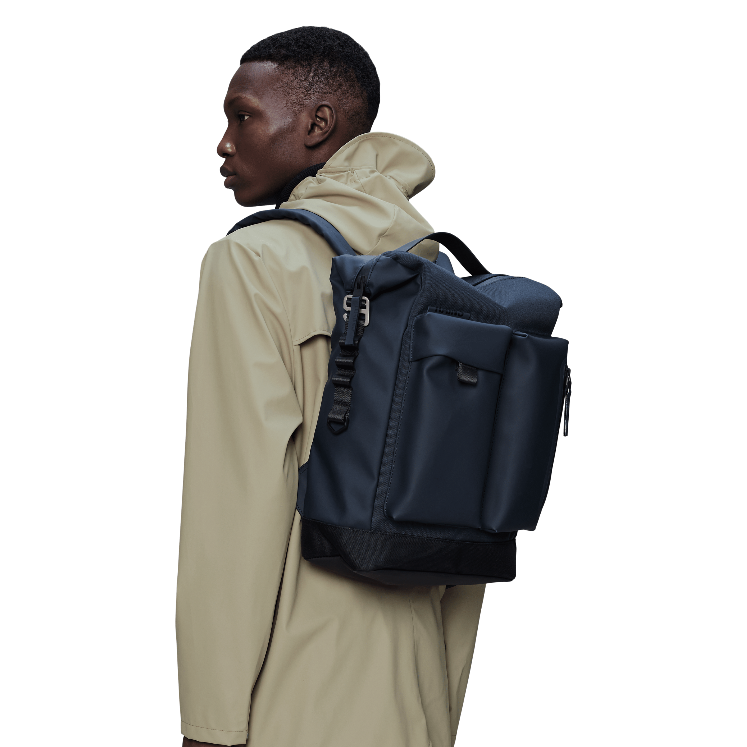 Rains Otaru Backpack in Navy