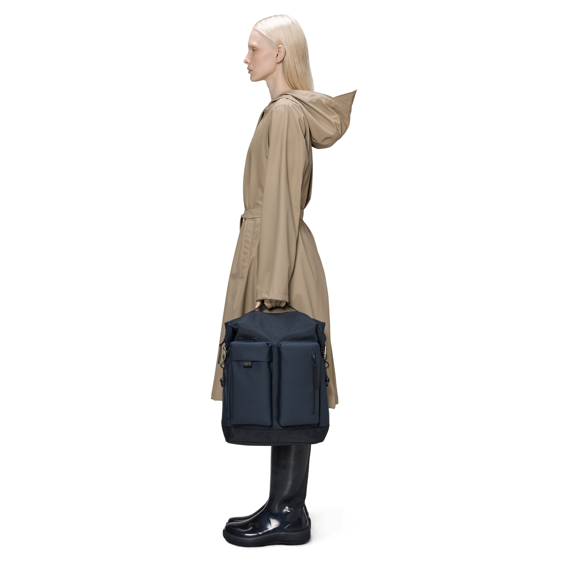 Rains Otaru Backpack in Navy