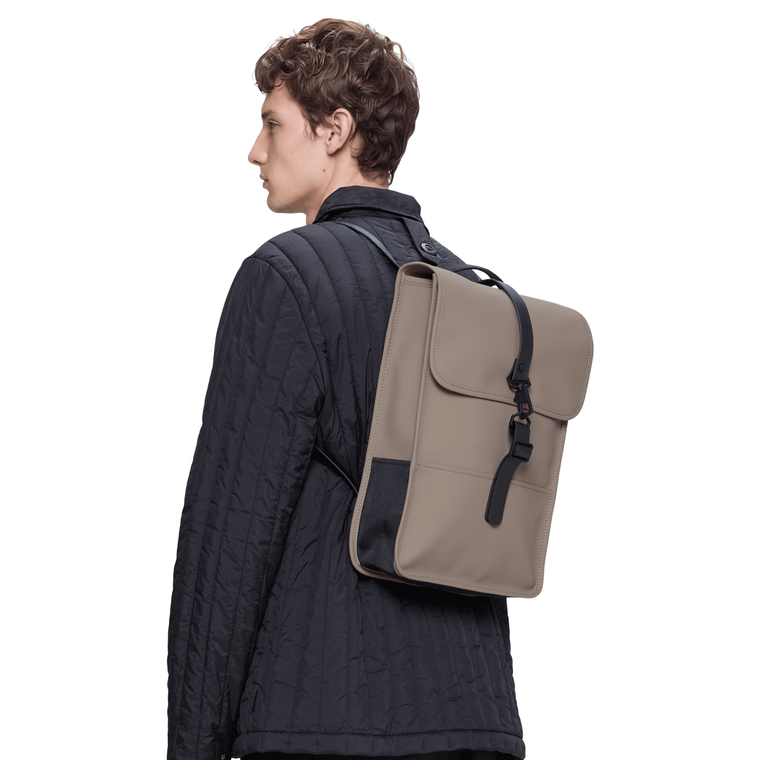 Rains Backpack Mini in Cinder