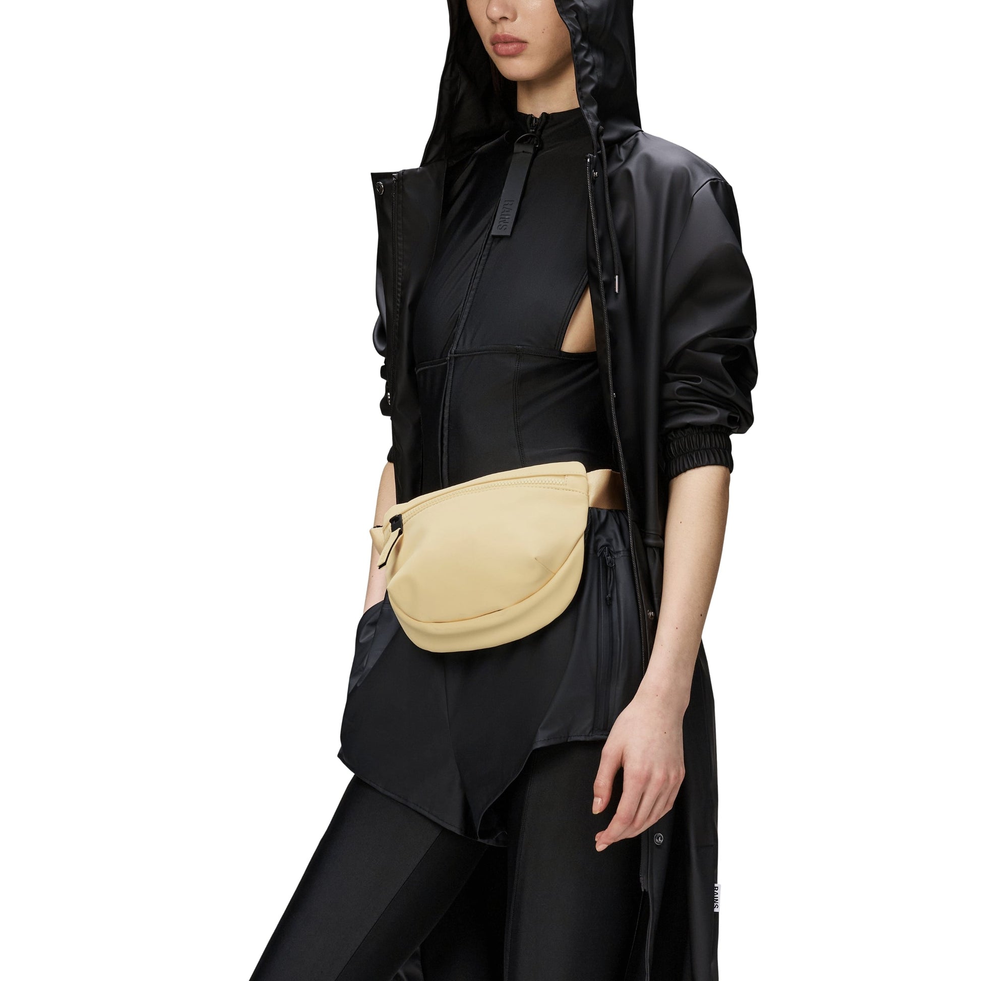 Rains Valera Bum Bag Micro in Gleam