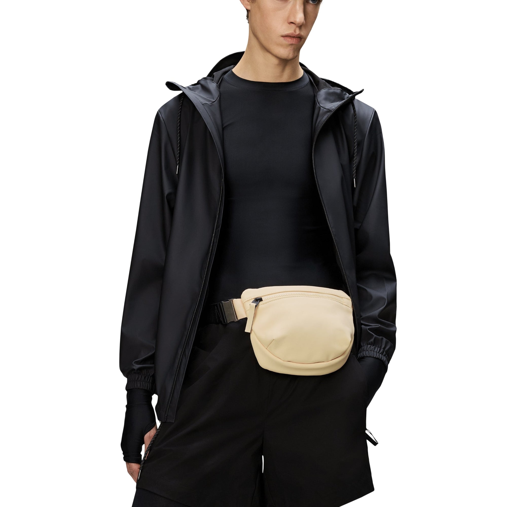 Rains Valera Bum Bag Micro in Gleam