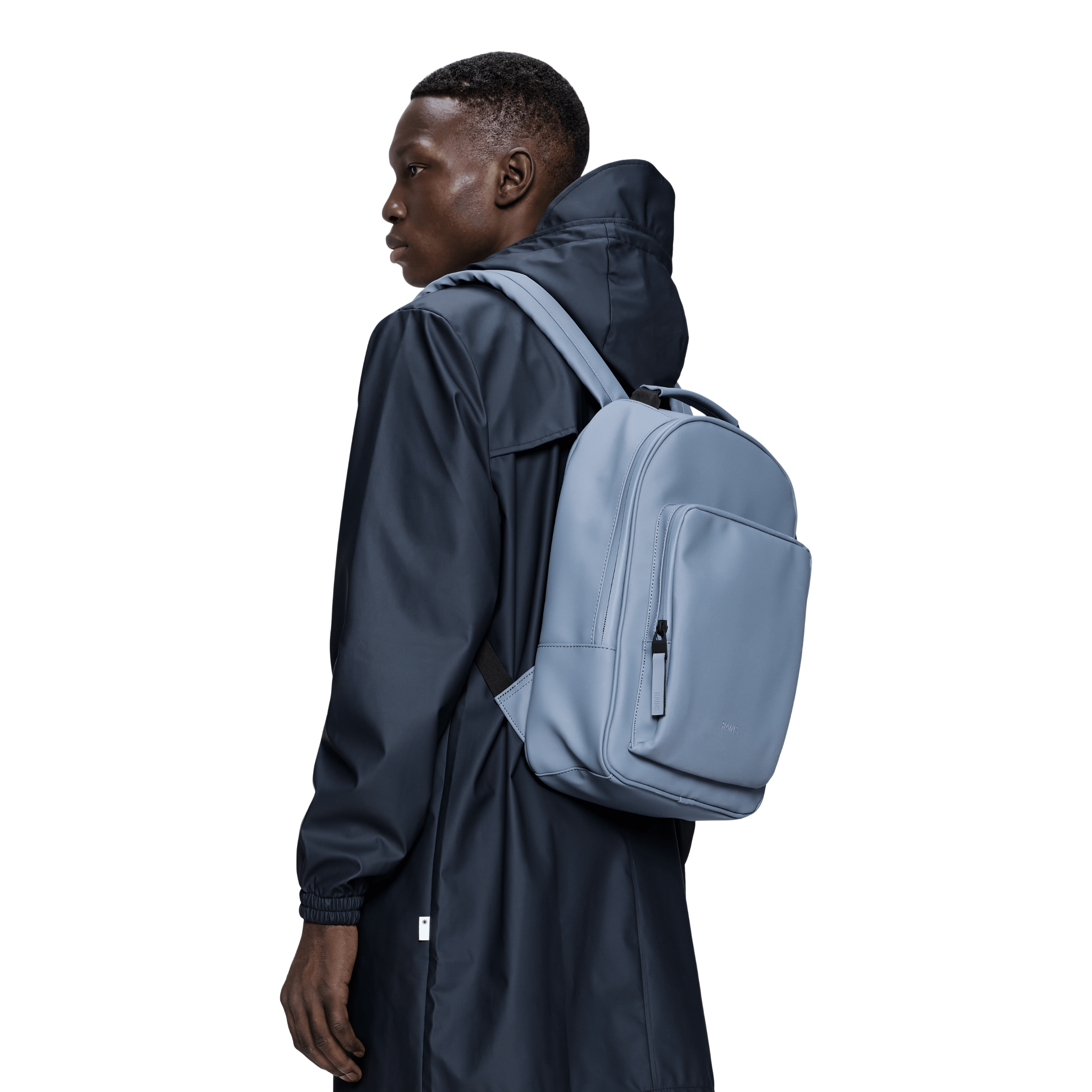 Rains Book Daypack in Blue Dusk
