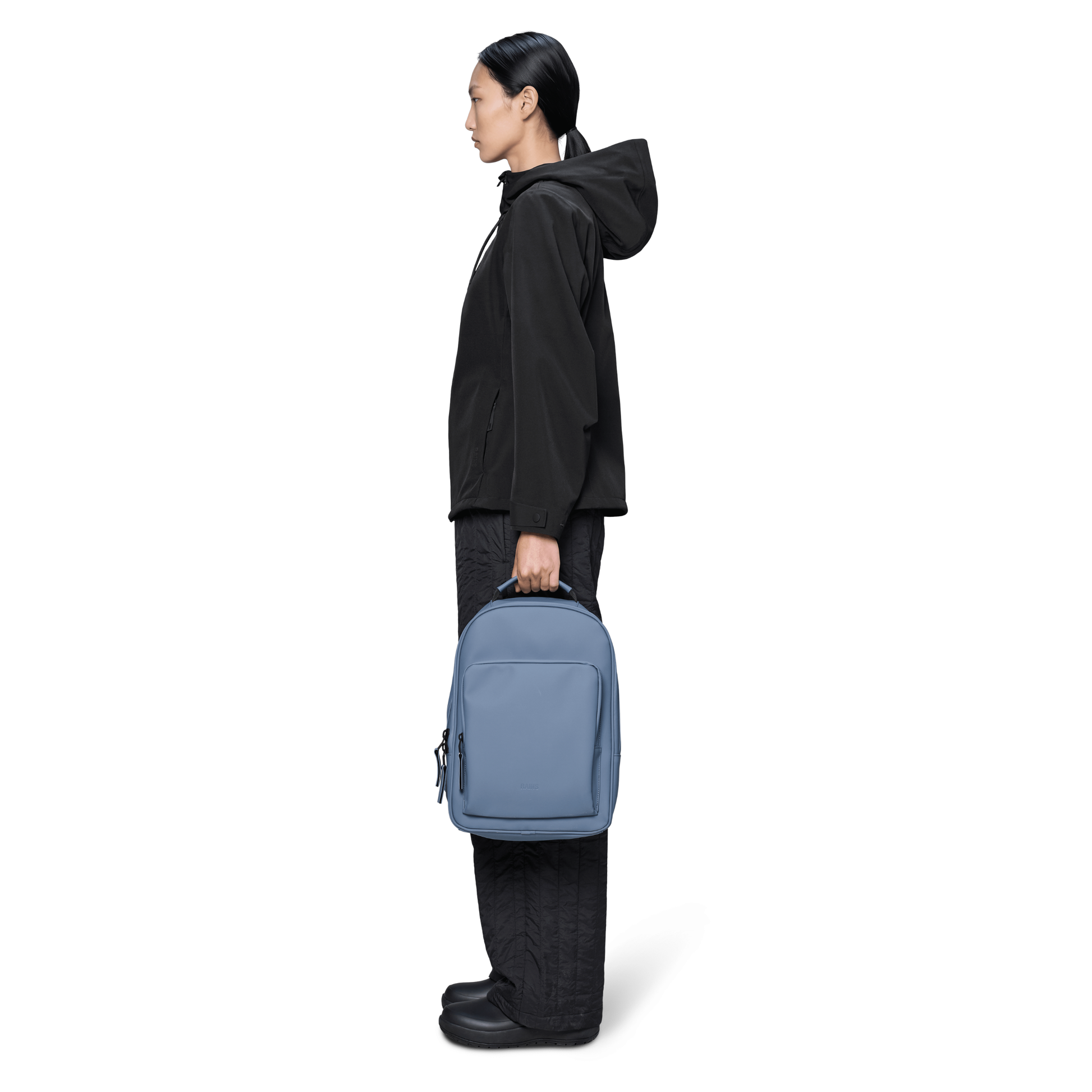 Rains Book Daypack in Blue Dusk