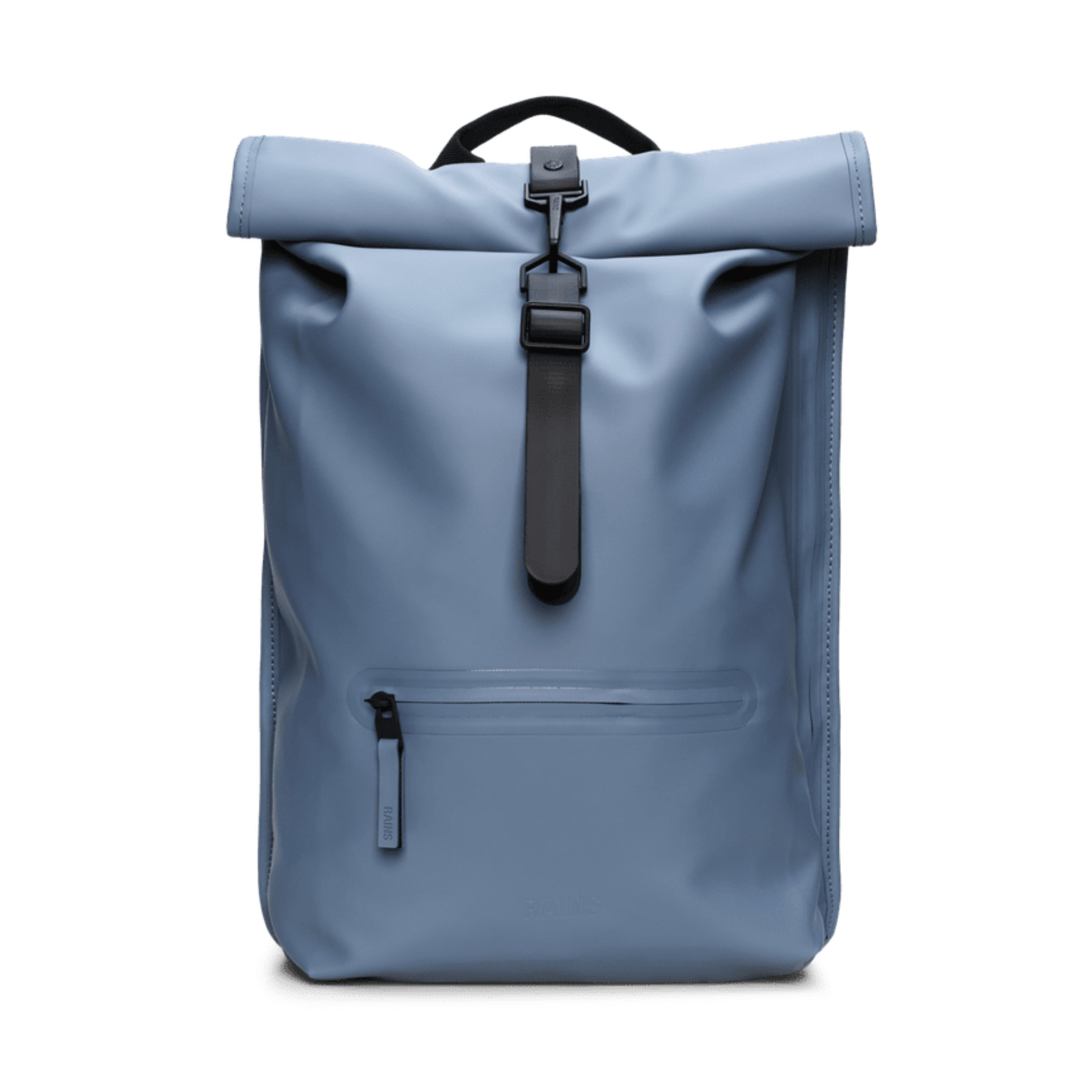 Rains Rolltop Rucksack in Blue Dusk