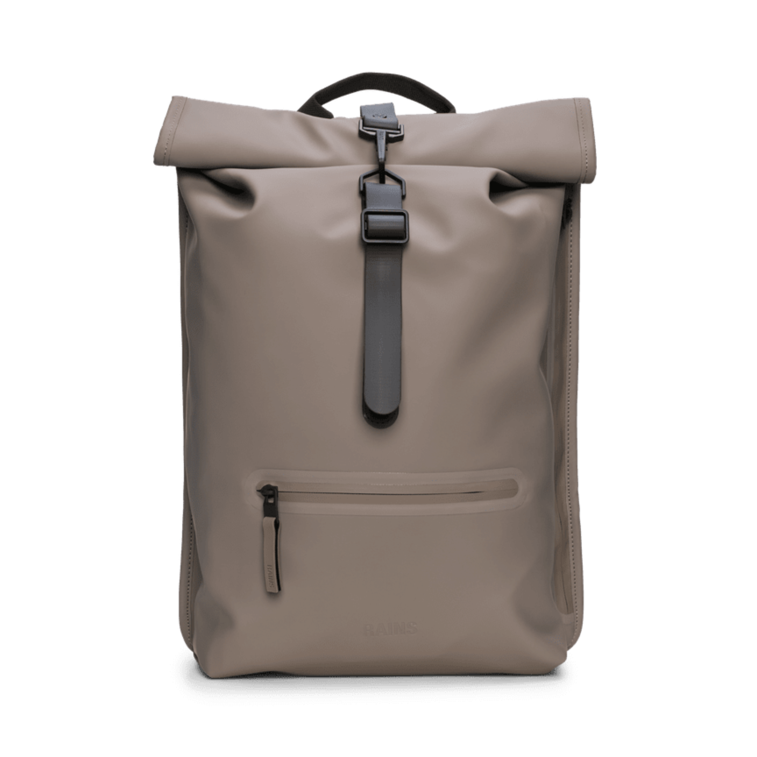 Rains Rolltop Rucksack in Cinder