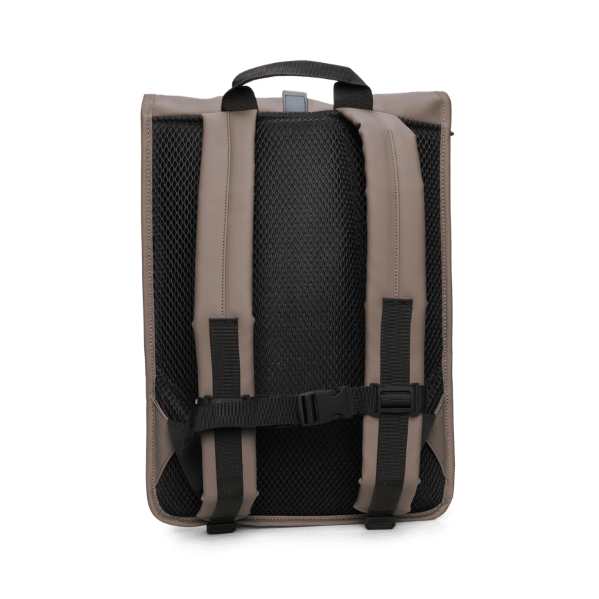 Rains Rolltop Rucksack in Cinder