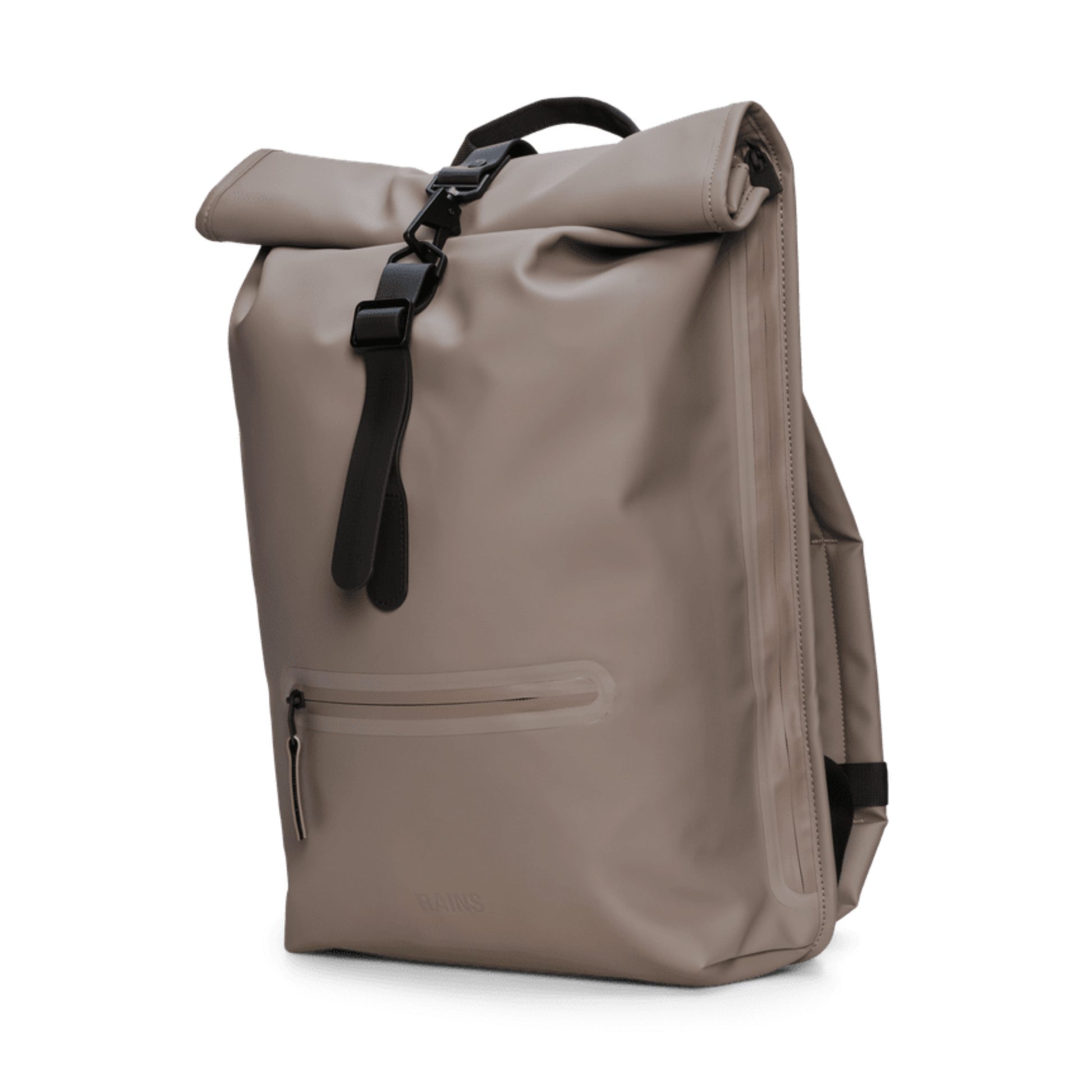 Rains Rolltop Rucksack in Cinder