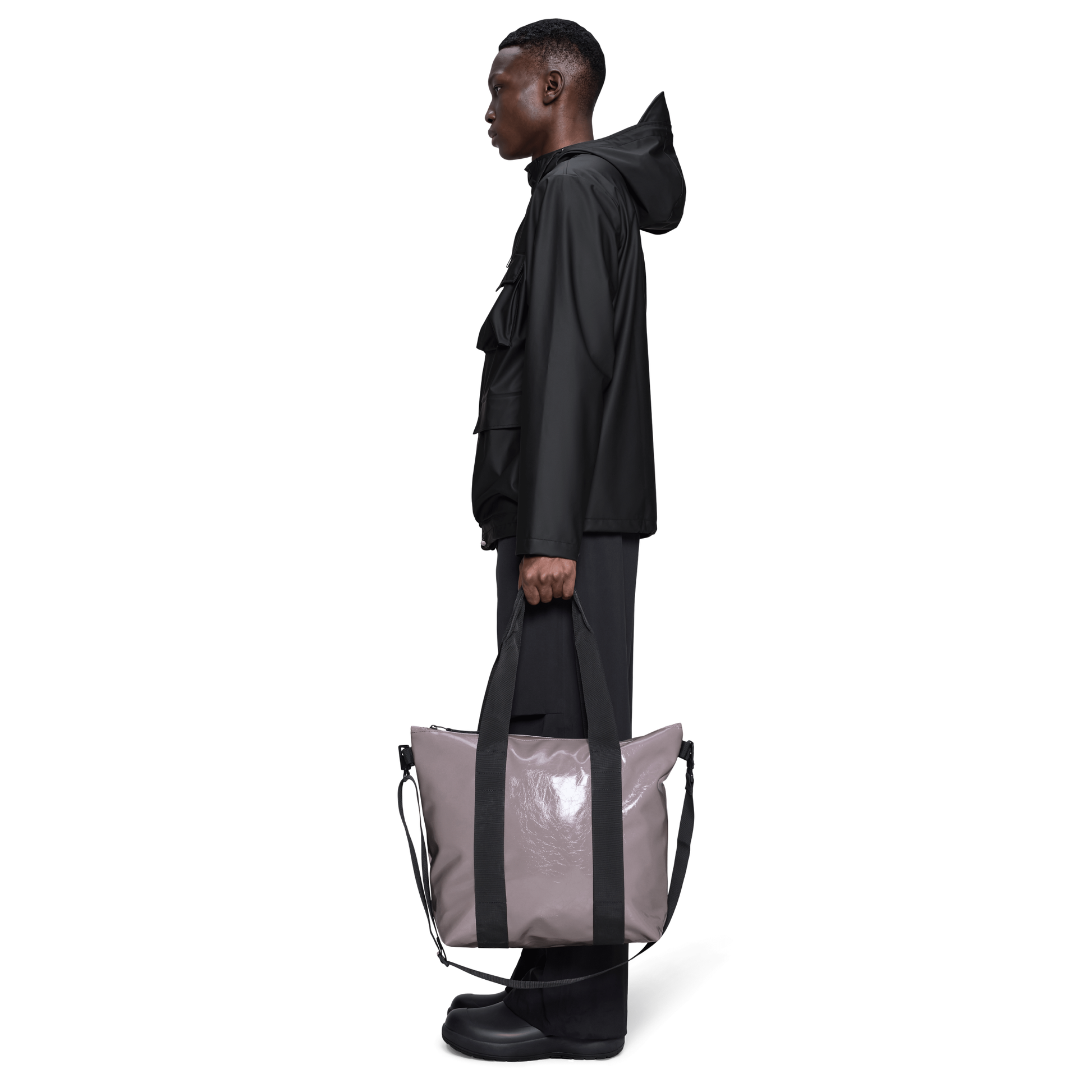 Rains Tote Bag Mini in Cinder Glaze