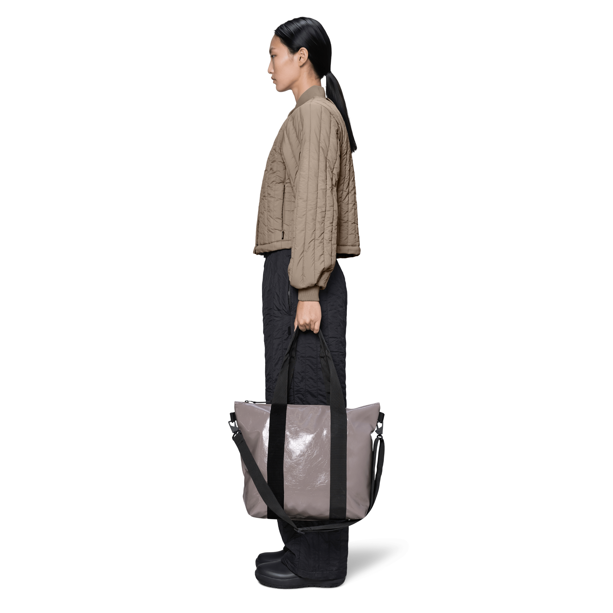 Rains Tote Bag Mini in Cinder Glaze