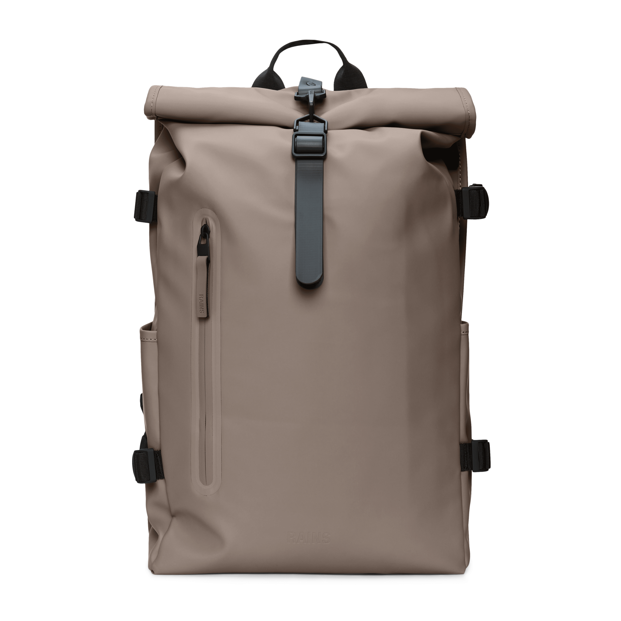 Rains Rolltop Rucksack Large in Cinder