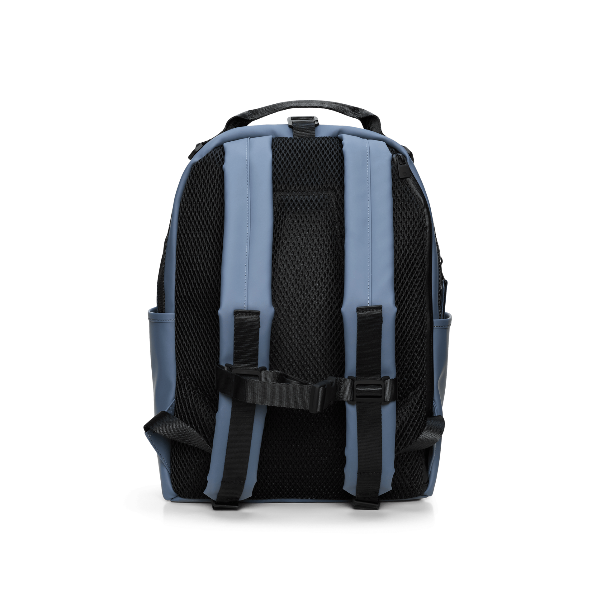 Rains Clip Front Backpack in Blue Dusk