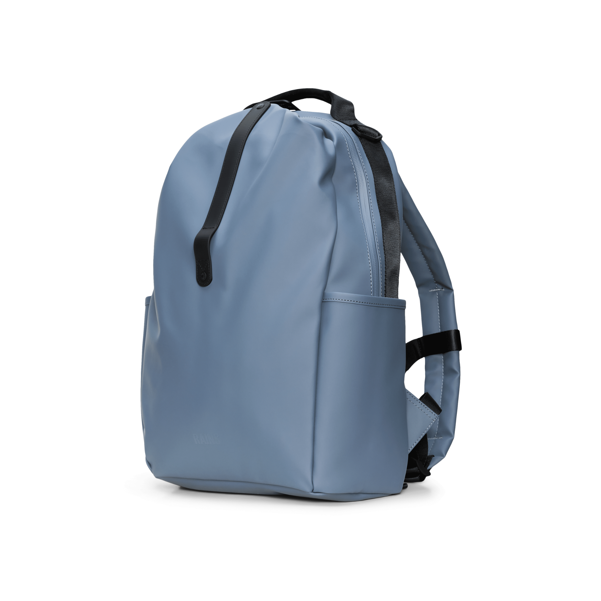 Rains Clip Front Backpack in Blue Dusk
