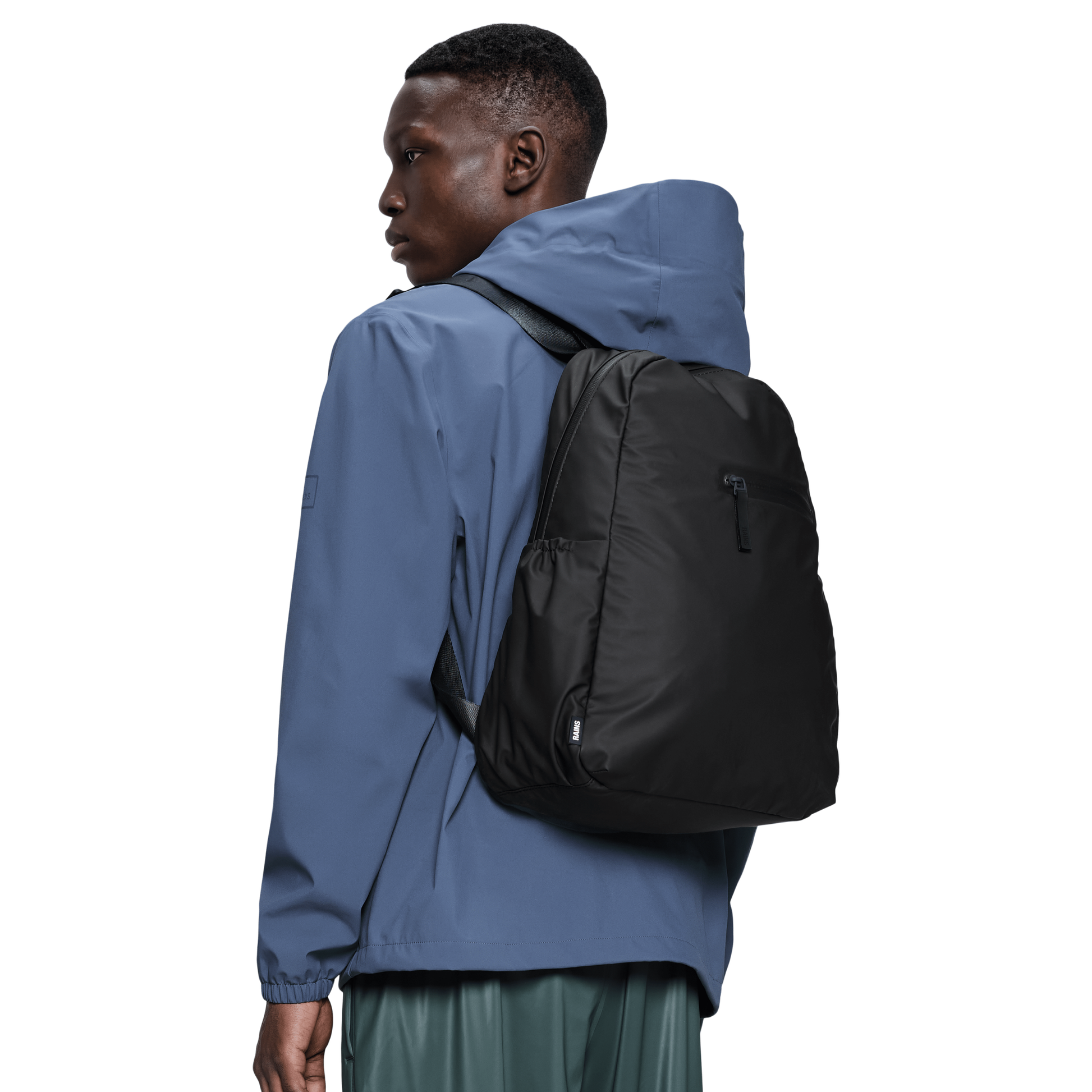 Rains Dash Backpack in Black