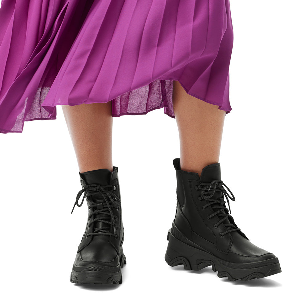 Sorel Women&#39;s Brex Boot Lace in Black/Jet