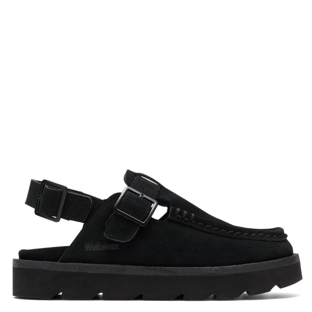 Clarks Women's Meare Easy in Black Suede