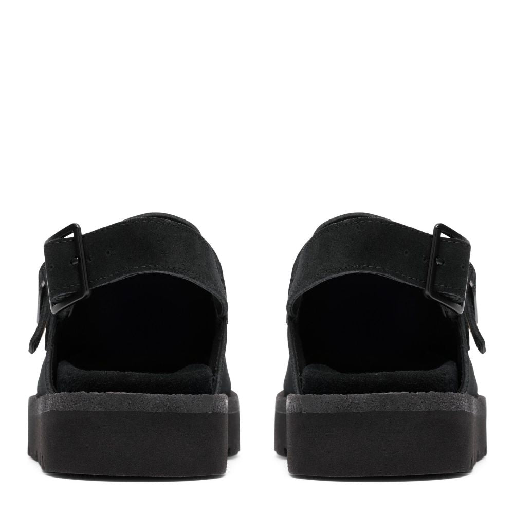 Clarks Women's Meare Easy in Black Suede