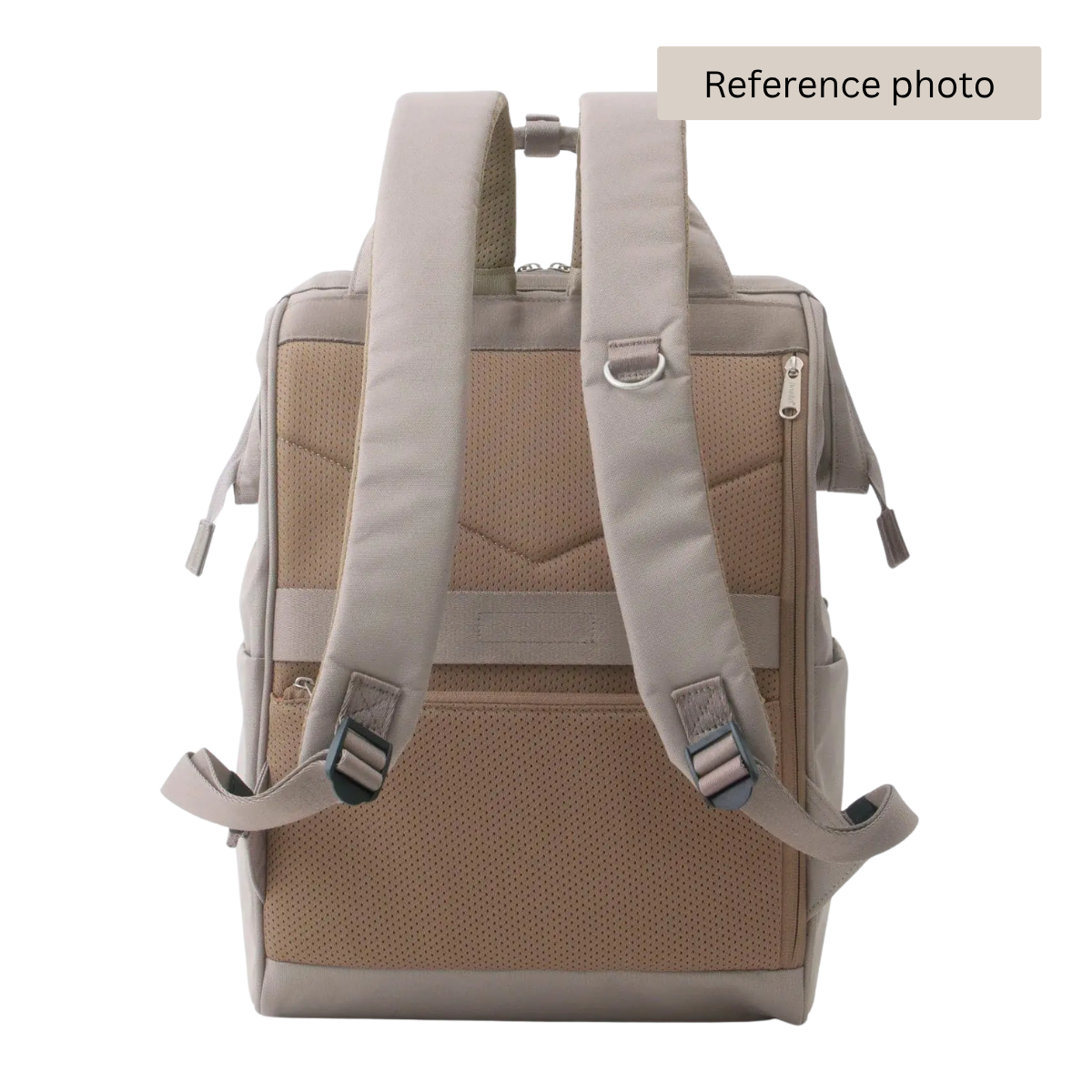 Anello Cross Bottle Backpack Large in Ivory Mustard