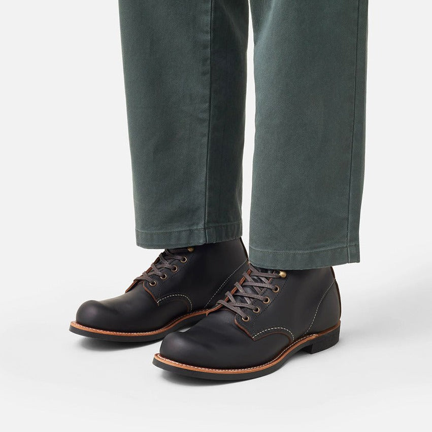 Red Wing Men's Blacksmith 3345 in Black Prairie Leather (D Width)