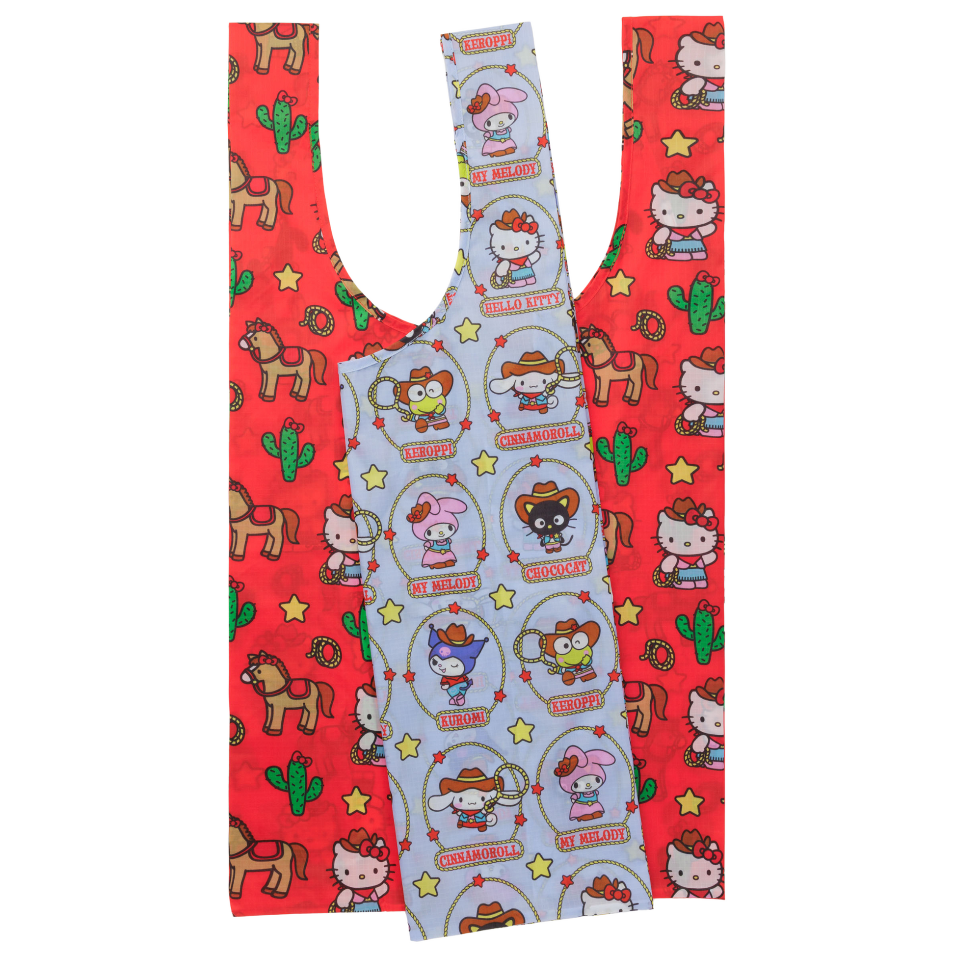 Baggu 3D Zip Set in Hello Kitty & Friends Western