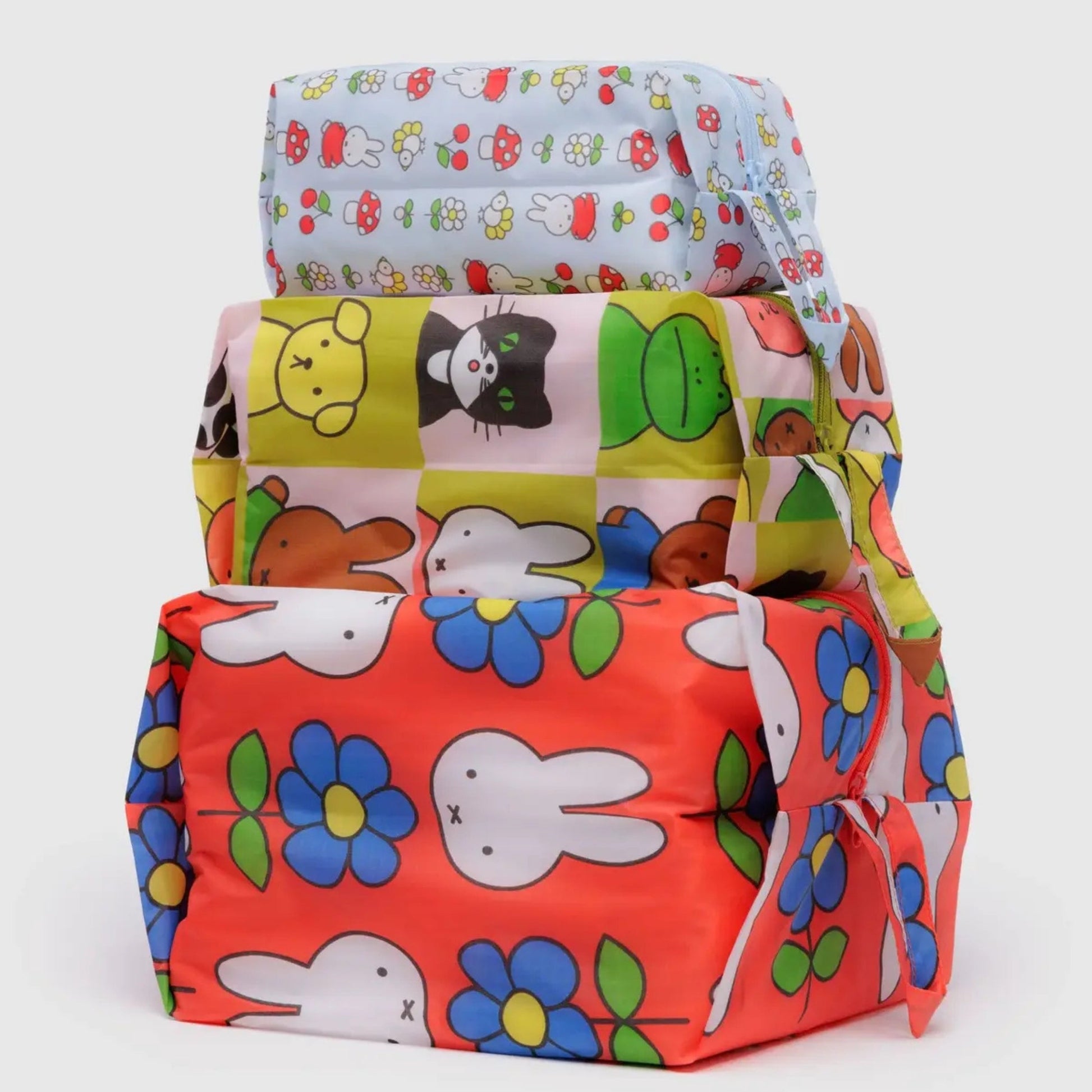 Baggu 3D Zip Set in Miffy