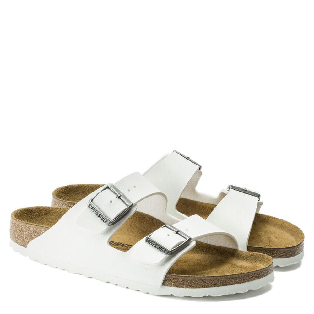 Birkenstock Arizona Birko-Flor in White