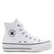 Converse Women&#39;s Chuck Taylor All Star Lift High Top in White/White